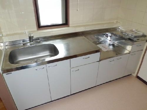 Kitchen. It is a popular gas stove corresponding kitchen (* ^^) v