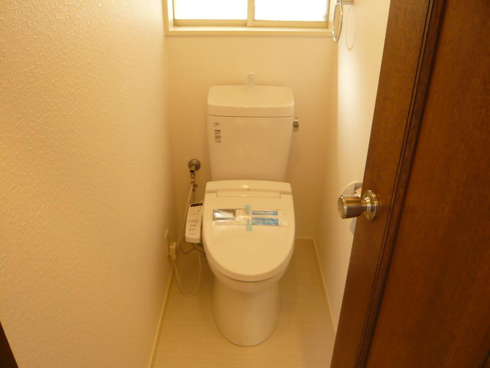 Toilet. Washlet adopt a built-in toilet facilities. 