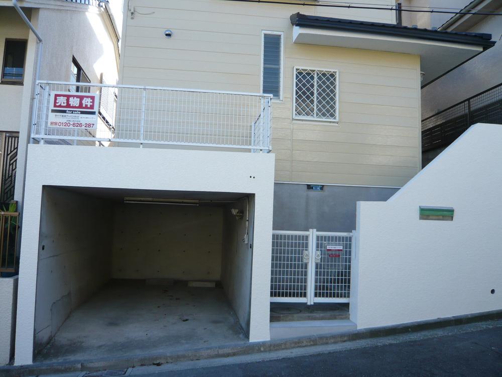 Parking lot. There is a happy underground garage the car lovers. 