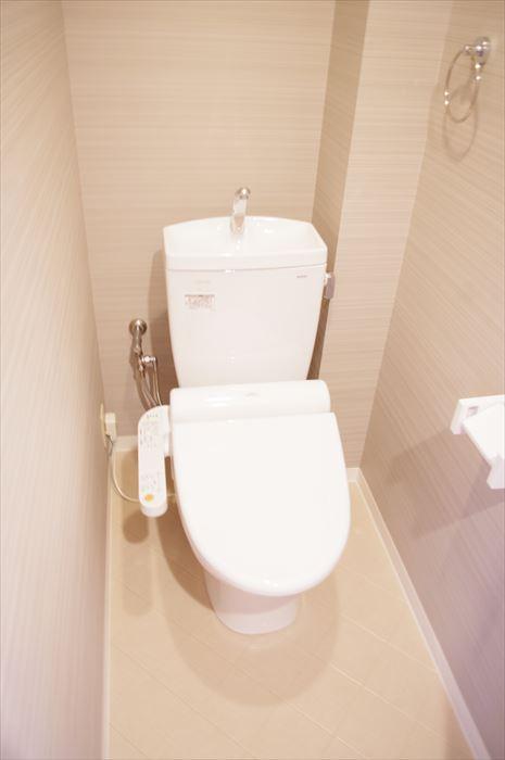 Toilet. New goods exchange already clean toilet
