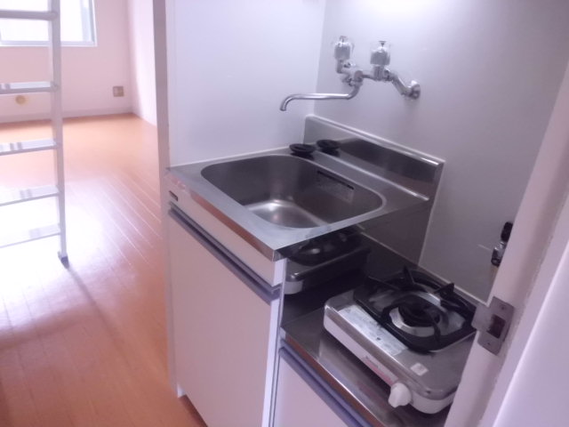 Kitchen. It is a popular gas stove corresponding kitchen (* ^^) v