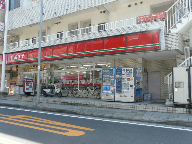 Convenience store. Poplar Noukendai street store up to (convenience store) 342m