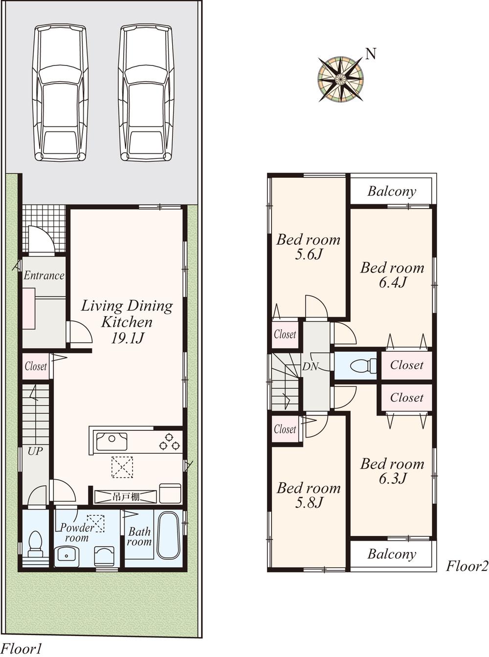 Floor plan. Finally 36 House of streets is completed. It offers also serves as the perfect living environment to the child-rearing! For more information, please contact us.