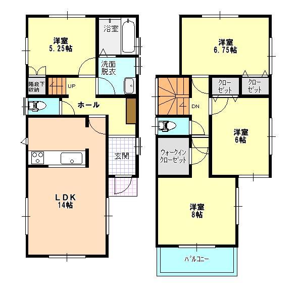 Floor plan. Century 21 Yokohama Housing Information Center "Kanazawa-ku, tree-lined 1-17-4-11"