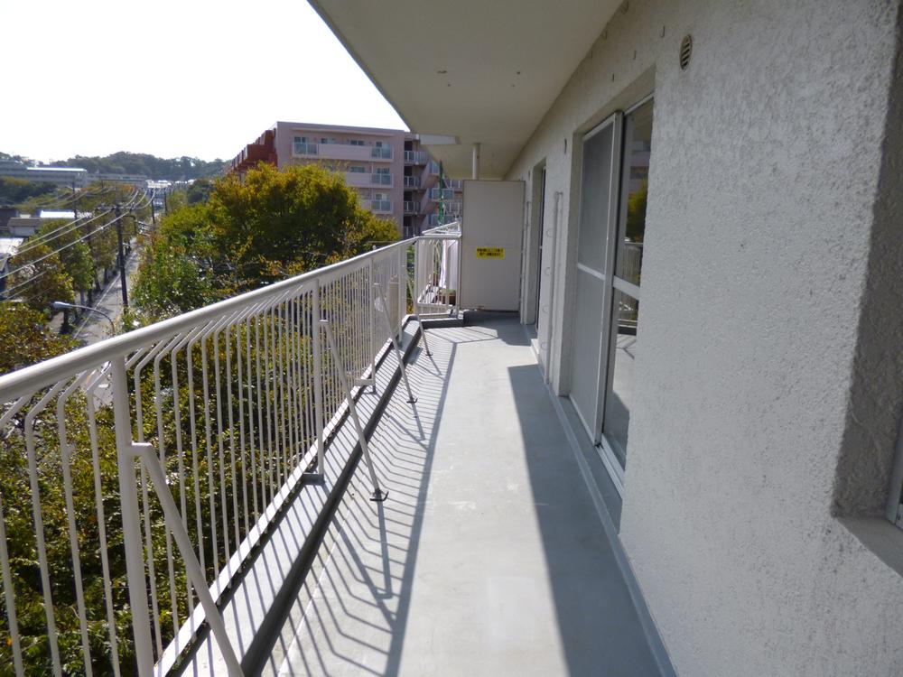 Balcony. Wide span balcony, which is out of the 3 room