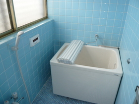 Bath. bathroom With reheating