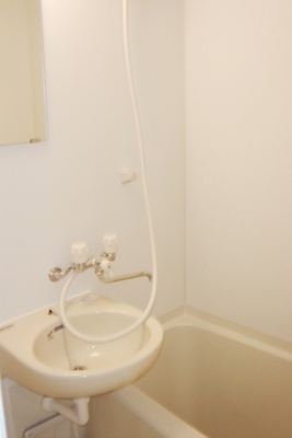 Bath. Bus toilet by