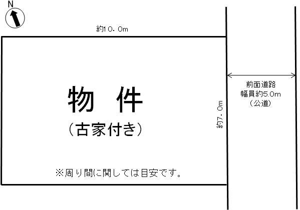 Compartment figure. Land price 18,800,000 yen, Land area 69.42 sq m