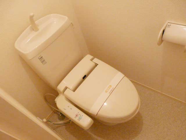 Toilet. Warm water washing toilet seat (* ^ _ ^ *)
