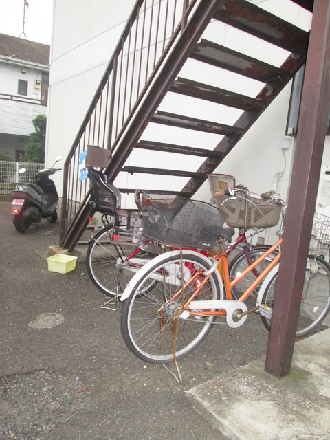 Other common areas. Bicycle parking space