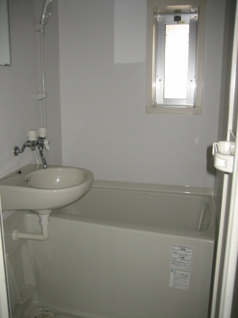 Bath. Bathroom space with a window