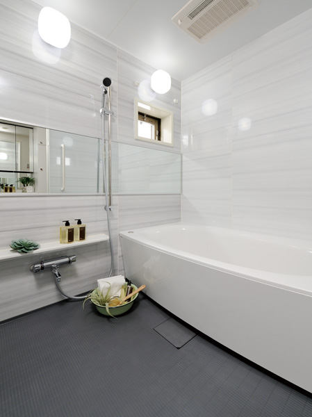Bathing-wash room.  [Bathroom] With the size of the room, Bathroom to create a healing time.