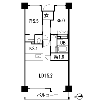 Floor: 1LD ・ K + S + N + WIC, the occupied area: 62.46 sq m