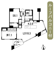 Floor: 1LD ・ K + S + WIC, the occupied area: 81.55 sq m