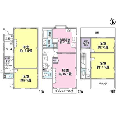 Floor plan. Asahi Kasei Homes Construction of Steel
