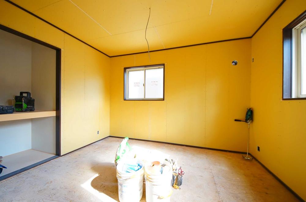 Non-living room. Indoor (11 May 2013) Shooting, The first floor Japanese-style room 6 Pledge of relaxation of space.