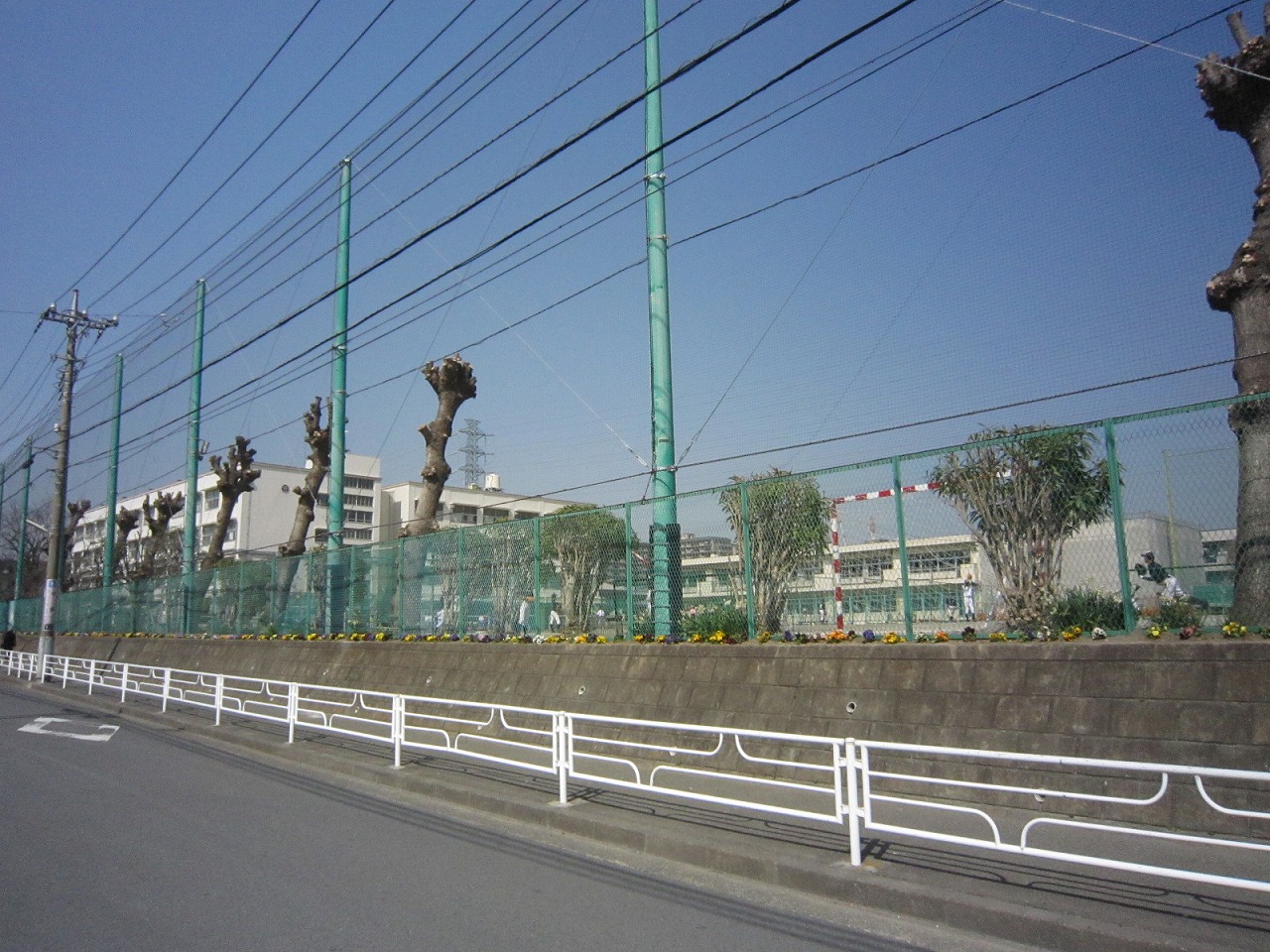 Junior high school. Yokohama Municipal Tarumachi 400m up to junior high school (junior high school)