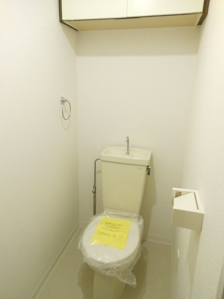 Toilet. There is also housed in the toilet