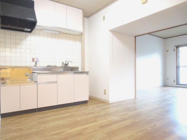 Kitchen. Refreshing shade of the kitchen