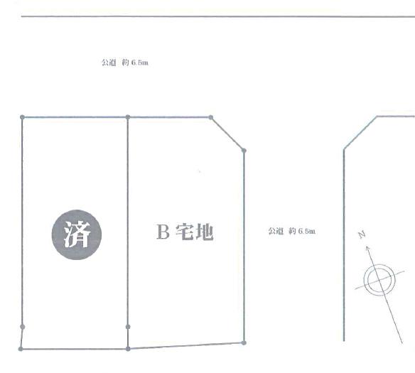 Compartment figure. Land price 35,800,000 yen, Land area 106.77 sq m