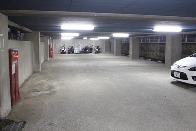 Parking lot. Underground parking