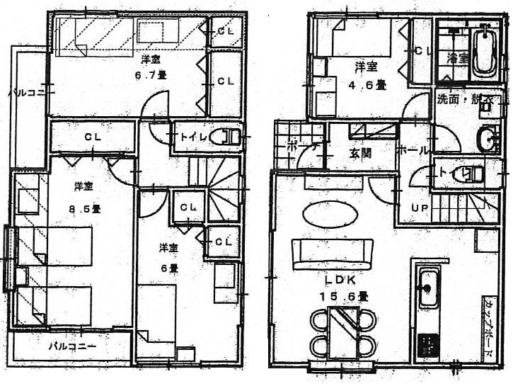 Other building plan example. Building plan example (No. 3 locations) Building price 14.3 million yen, Building area 96.67 sq m