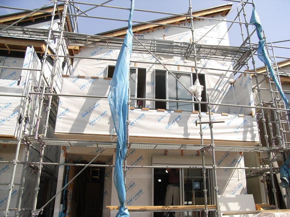 Local appearance photo. 4LDK + floor heating + is a newly built single-family with a loft! B Building: local (09 May 2013) Shooting