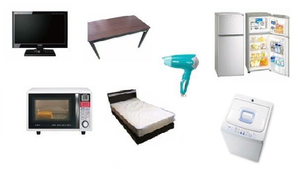 Other Equipment. Furnished Home Appliances