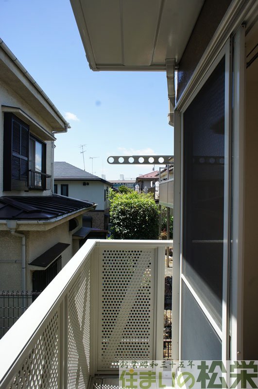 Balcony. With so shutter also safe security surface