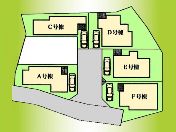 Compartment figure. 37,800,000 yen, 4LDK, Land area 92.69 sq m , Building area 97.28 sq m