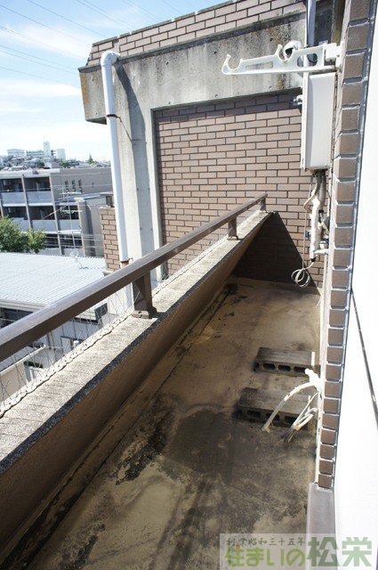 Balcony. The south side of the balcony