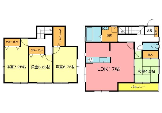 Floor plan. (14 Phase 2 Building), Price 43,158,000 yen, 4LDK, Land area 125.52 sq m , Building area 99.68 sq m