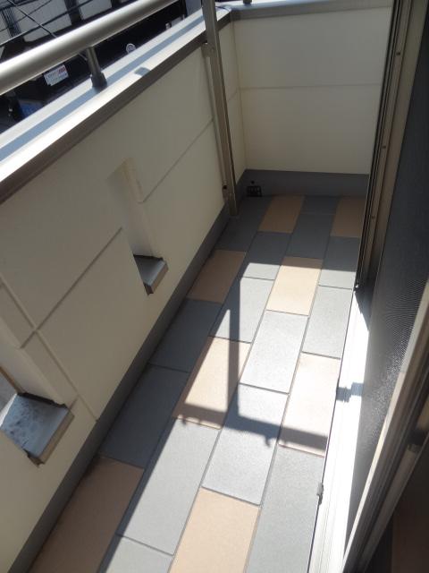 Balcony. Local shooting