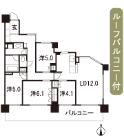 Floor: 4LDK, occupied area: 81.53 sq m