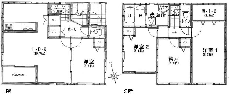 Floor plan. 39,800,000 yen, 3LDK + S (storeroom), Land area 103.5 sq m , Building area 95.63 sq m