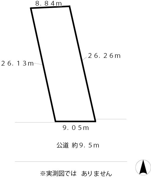 Compartment figure. Land price 69,800,000 yen, Land area 232.11 sq m