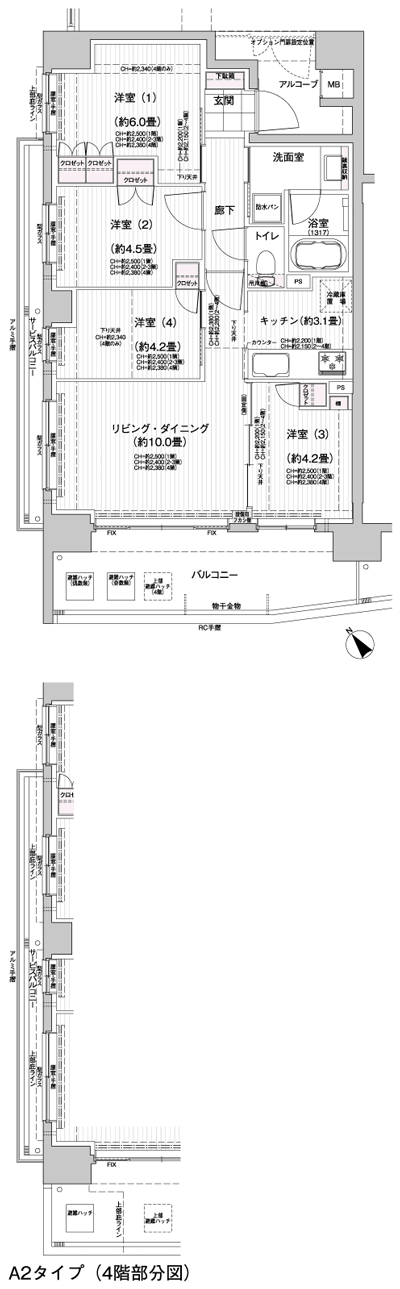 Floor: 4LDK, occupied area: 66.94 sq m, Price: TBD