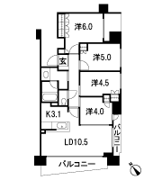 Floor: 4LDK, the area occupied: 70.2 sq m, Price: TBD