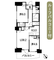 Floor: 2LDK, occupied area: 53.84 sq m, Price: TBD