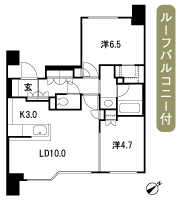 Floor: 2LDK, occupied area: 55.25 sq m, Price: TBD