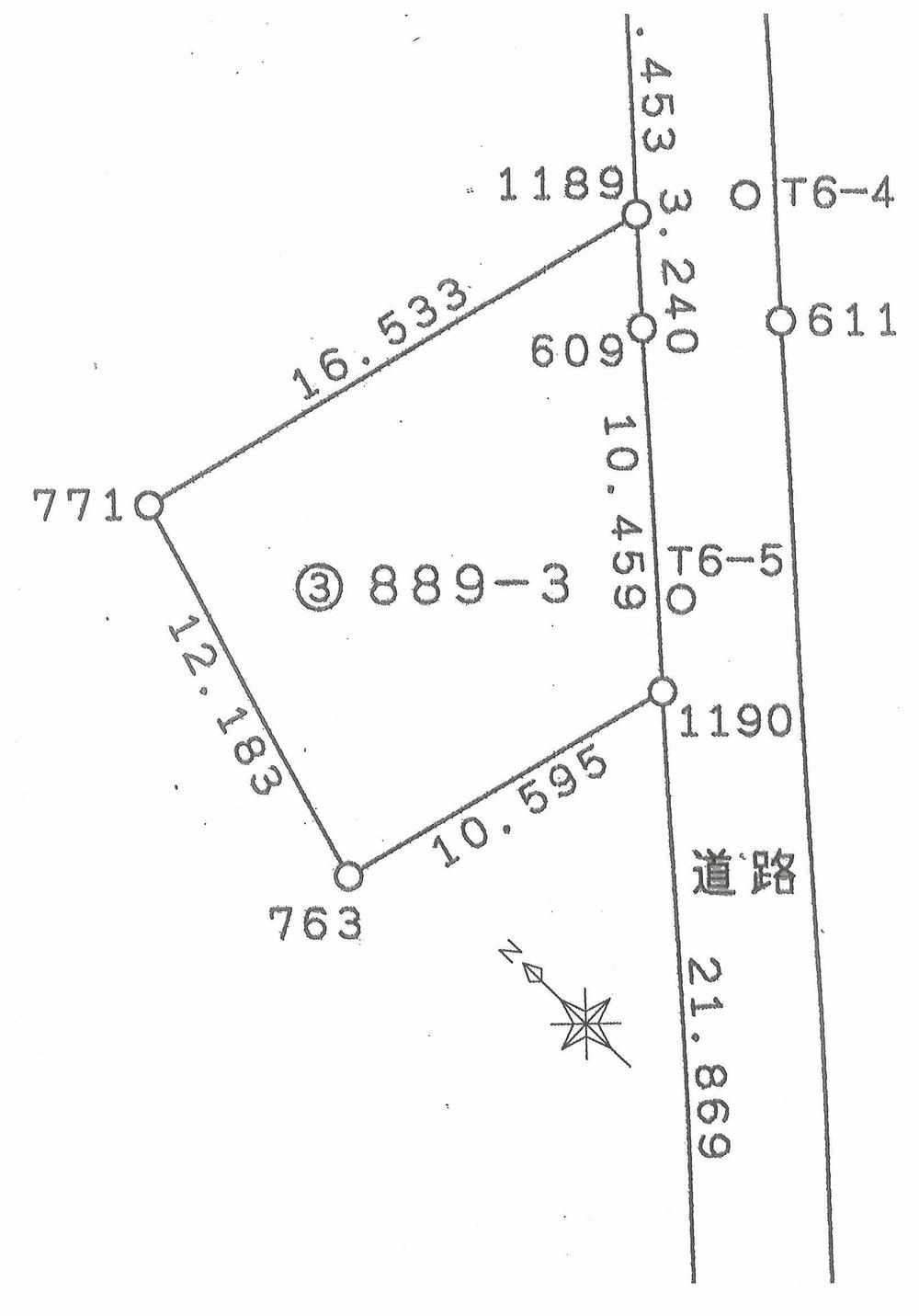Compartment figure. Land price 54,800,000 yen, Land area 165.15 sq m
