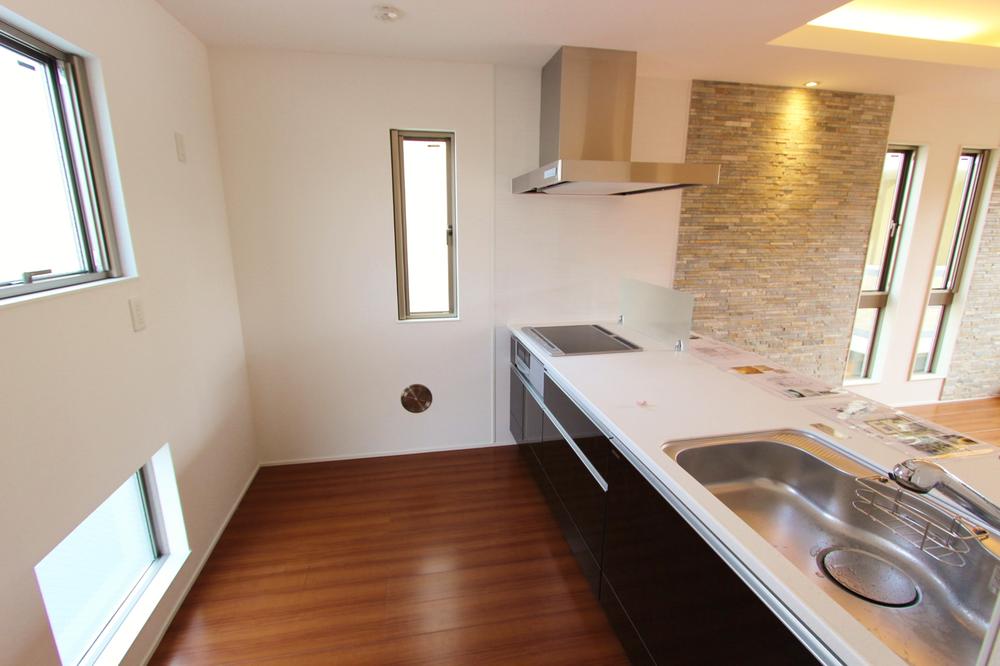 Kitchen. Spacious open kitchen counter! Water purifier standard equipment