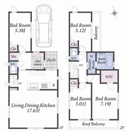 Floor plan. Floor plan B Building