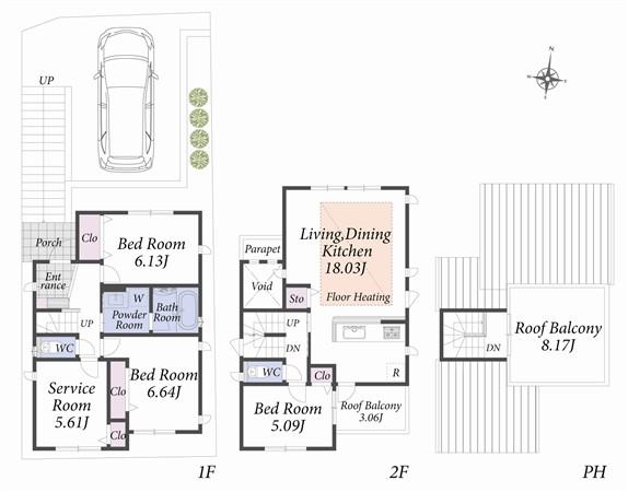 Floor plan A Building
