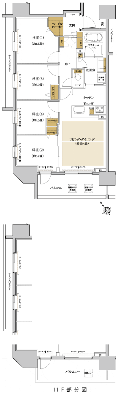 Floor: 4LDK, occupied area: 78.18 sq m, Price: 45,015,000 yen ~ 46,812,000 yen, now on sale