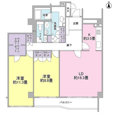 Floor plan. The bathroom hot water comes out hot spring.