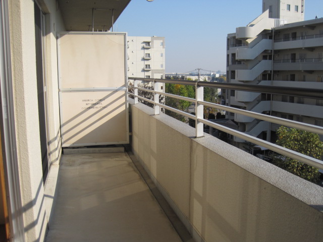 Balcony. View from the balcony