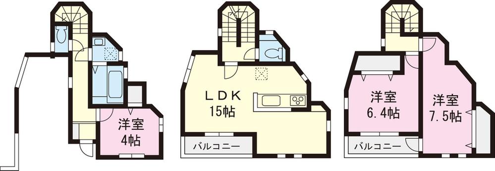 Floor plan. 1 minute walk Yokohama Nishiguchi! House looking for Please leave familiar Yamato Ju販 even CM of FM Yokohama. The real estate exhibition Plaza, Also on display information that can not be advertising. I'd love to, Please visit.