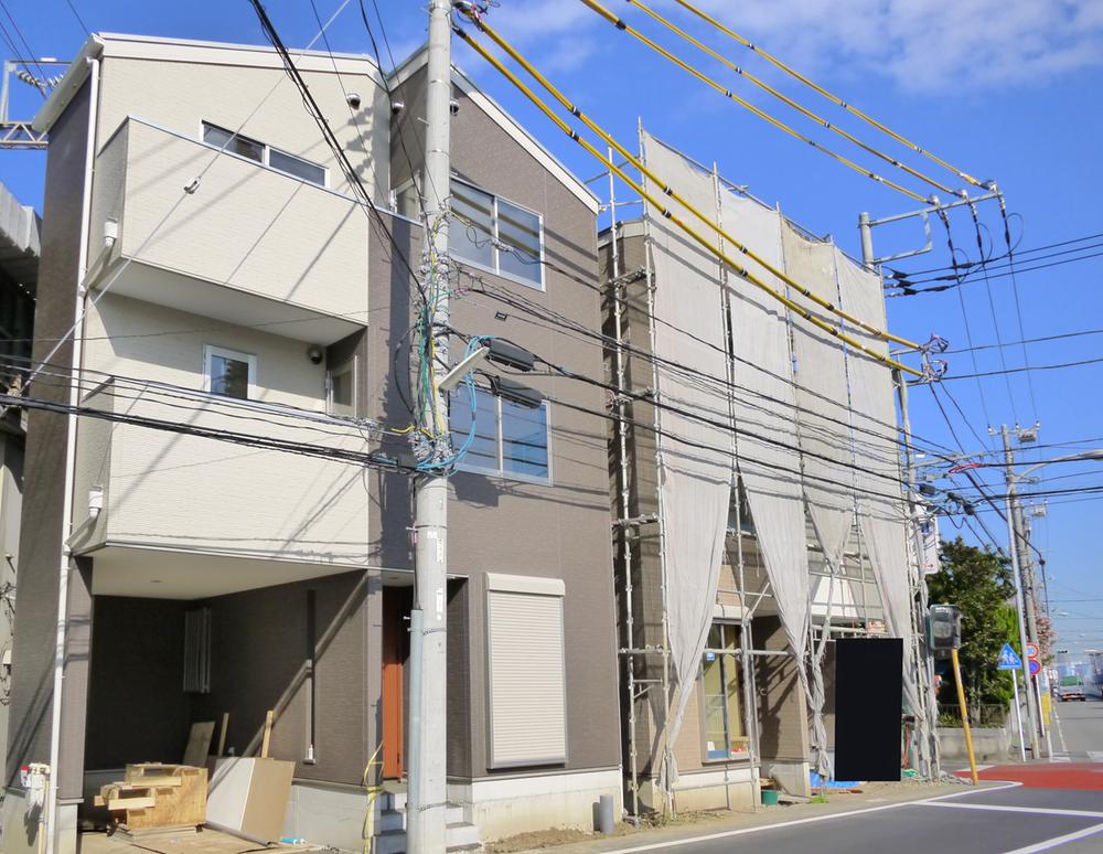 Local photos, including front road. A ・ B Building site (November 2013) Shooting