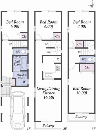 Floor plan. Floor plan B Building
